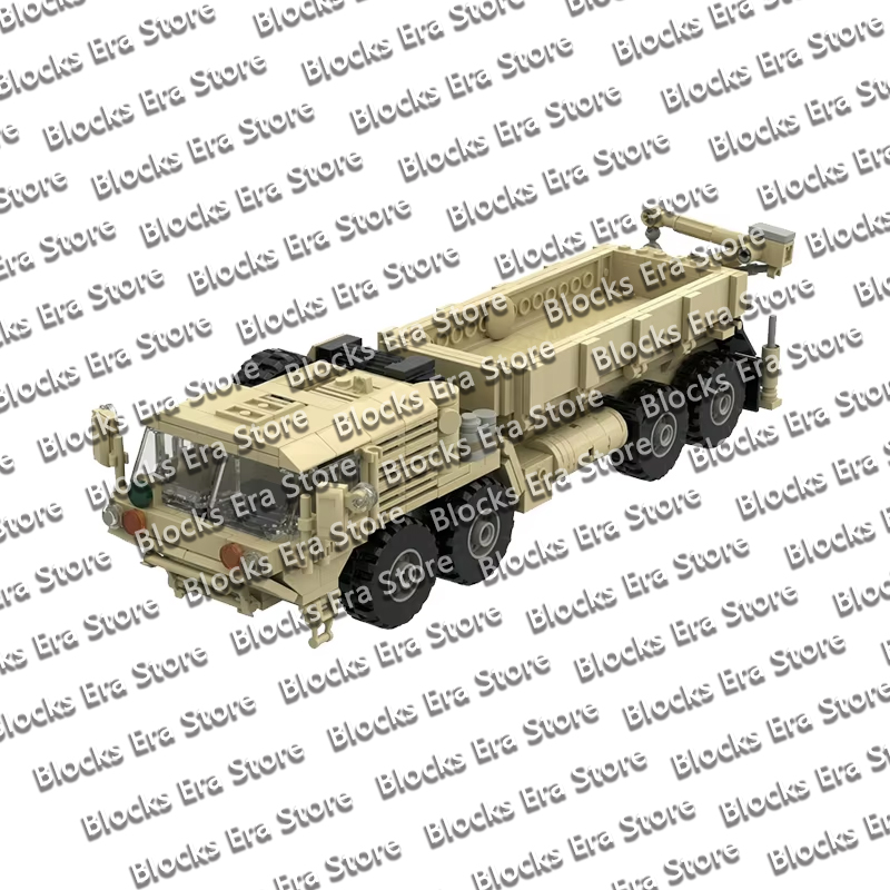 Heavy Equipment Battery - QWERT Heavy Military Freight Truck Model