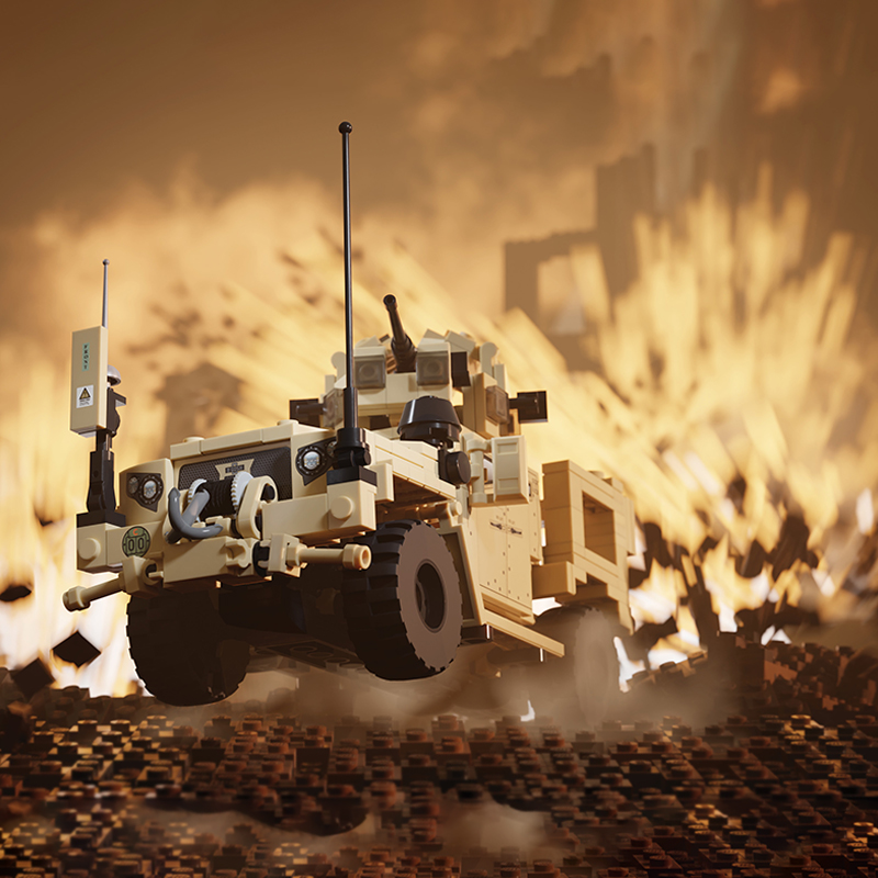 Heavy Equipment Battery - M1278 Heavy Tactical Truck Model MOC