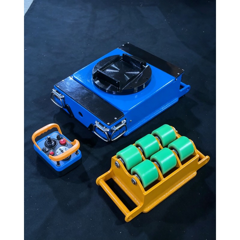 Heavy Equipment Rollers - 2026 New Electric Tank Roller Trolley