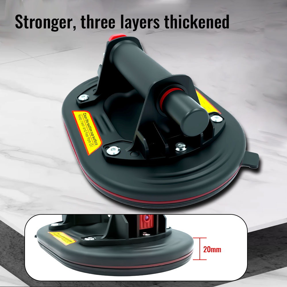 Vacuum Suction Cup Lifter - New 9.65 inch Large Duty Lifter