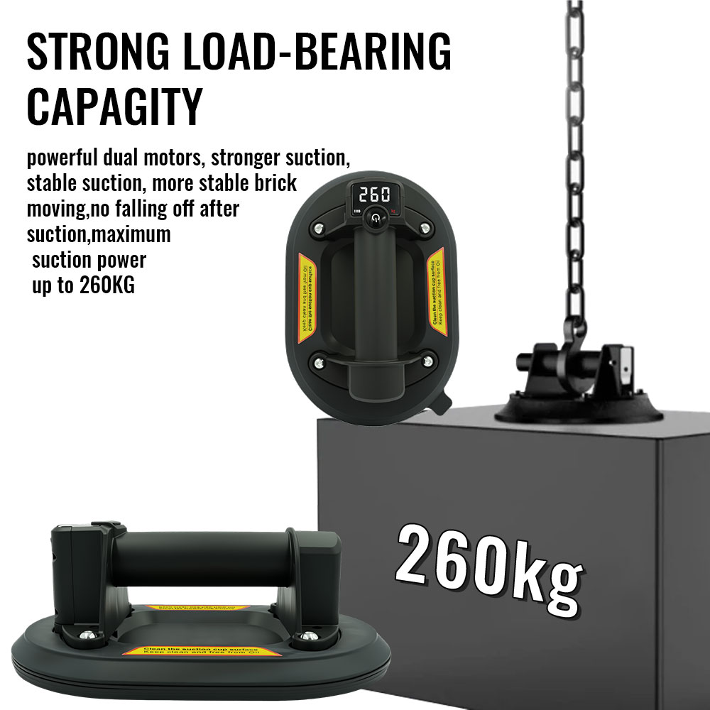 260KG Load Large Electric Vacu - Vacuum Suction Cup Lifter 评论和价格