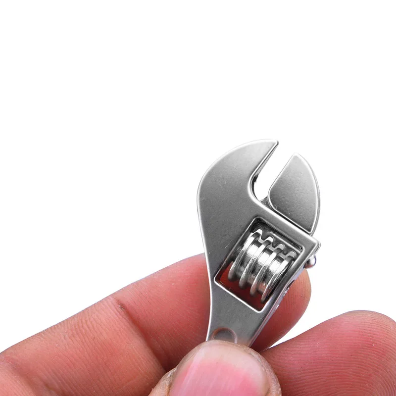 adjustable wrench keychain key - Heavy Equipment Key Ring 评论和价格