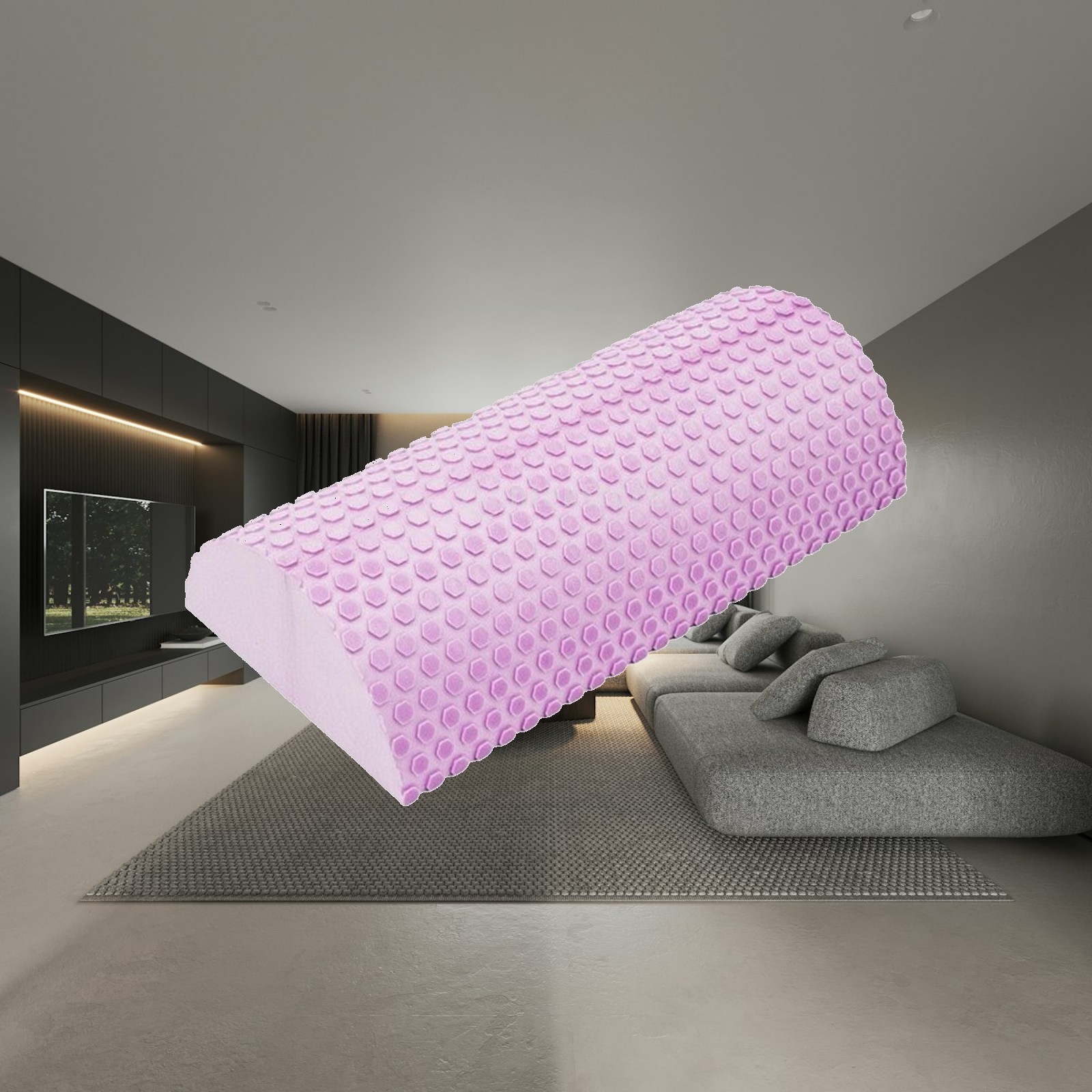 Half-Round Foam Roller Versati - Heavy Equipment Rollers 评论和价格