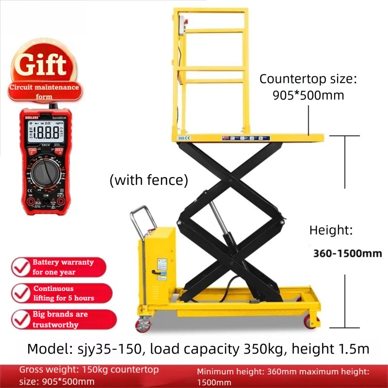 Rise 2m 4m Hydraulic Scissor L - Scissor Lift Table Hydraulic 评论和价格