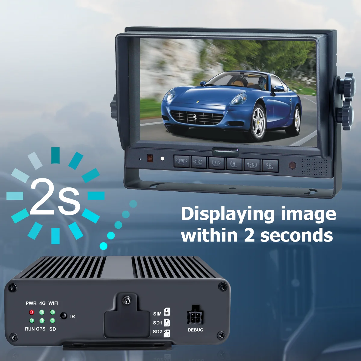 STONKAM 4 Channel Mobile Dvr A - Heavy Equipment Driver 评论和价格