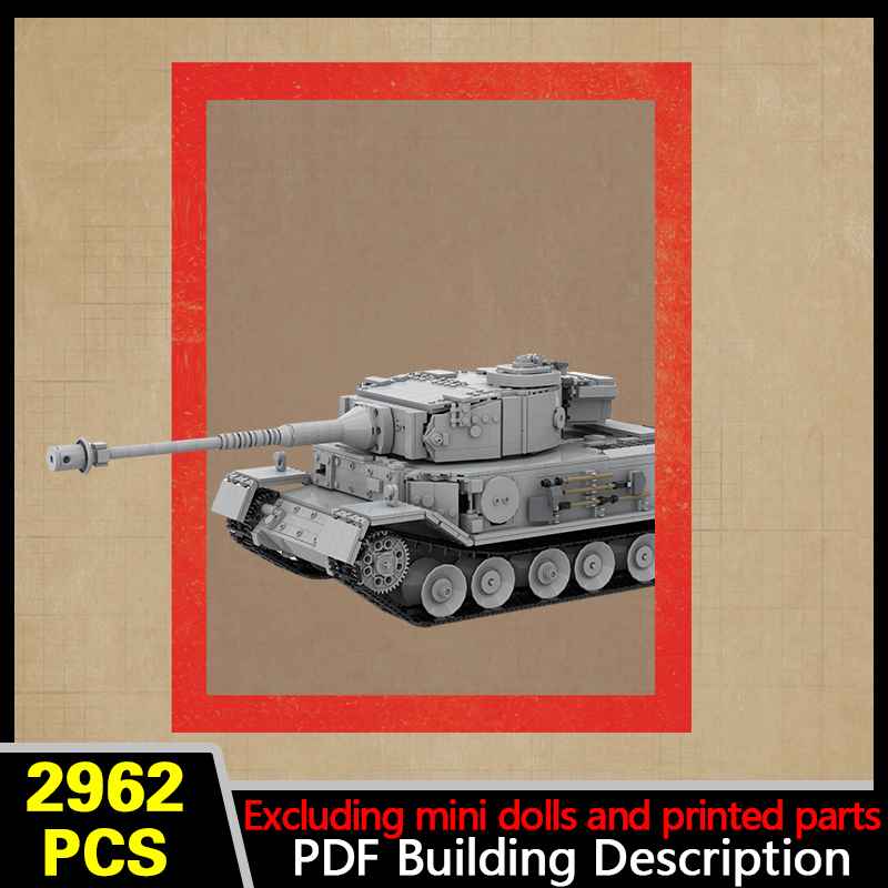 Tiger Ausf.E Heavy Tank Model  - Heavy Equipment Battery 评论和价格