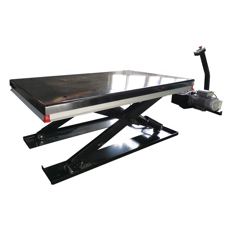 500kg 1000kg 1500kg Electric S - Scissor Lift Table Hydraulic 评论和价格