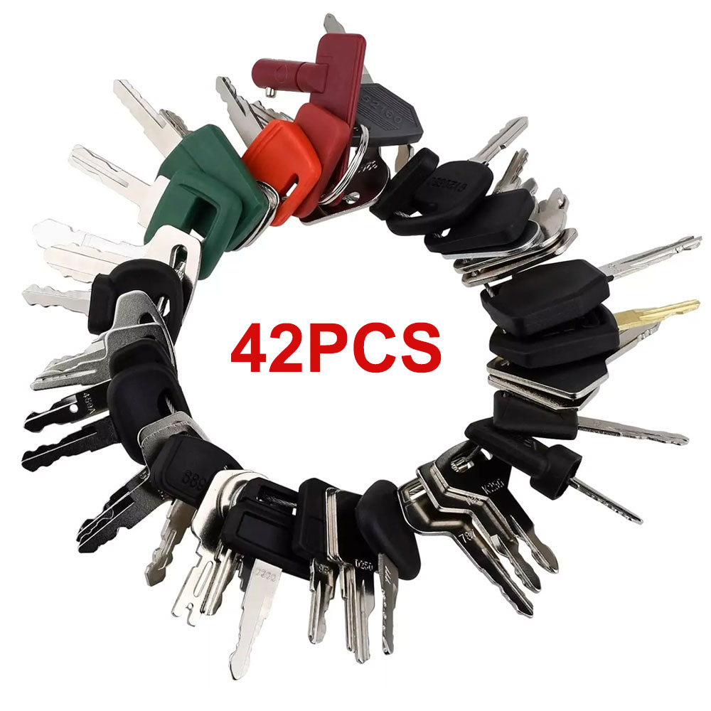 42 Keys Heavy Equipment Constr - Heavy Equipment Key Ring 评论和价格