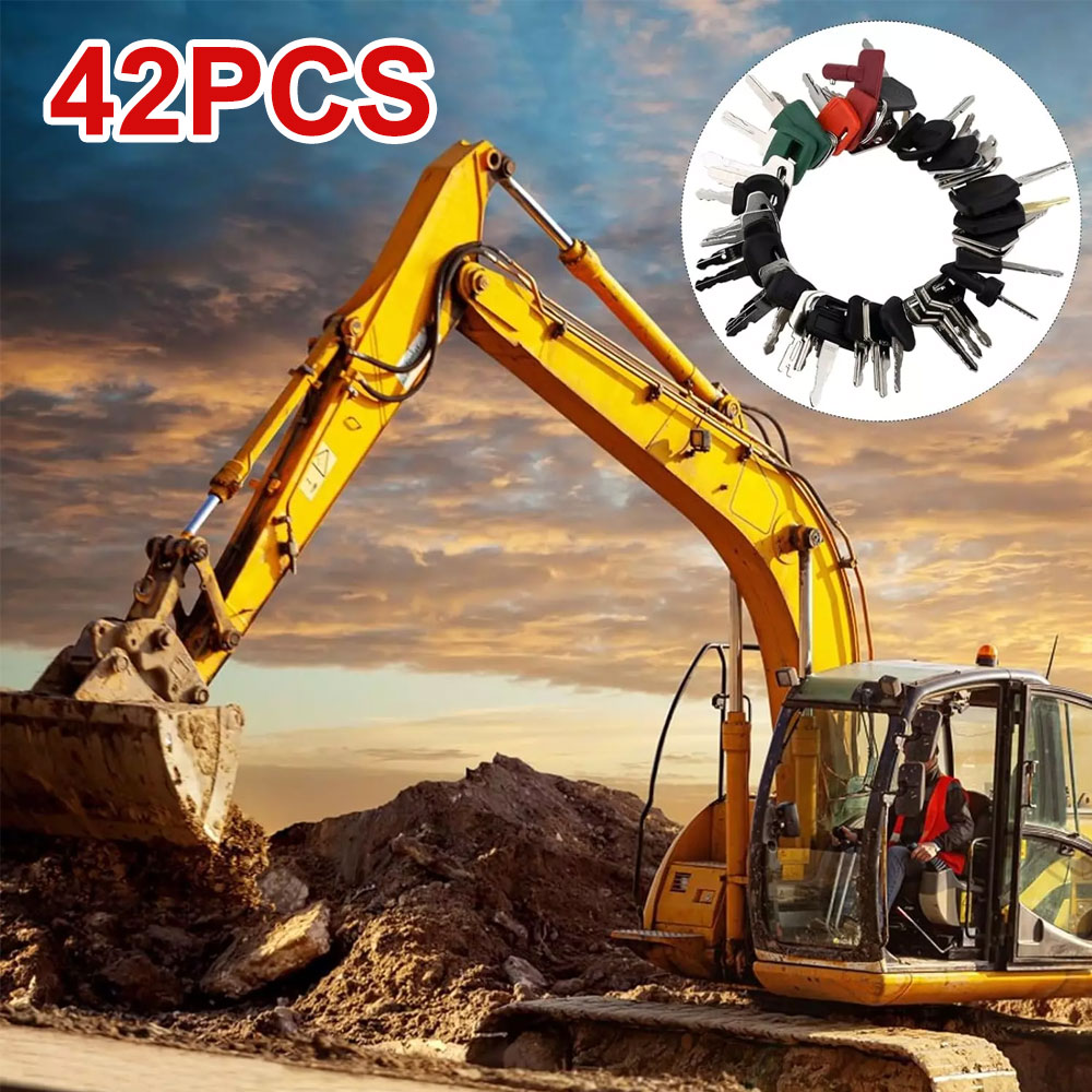 42 Keys Heavy Equipment Constr - Heavy Equipment Key Ring 评论和价格