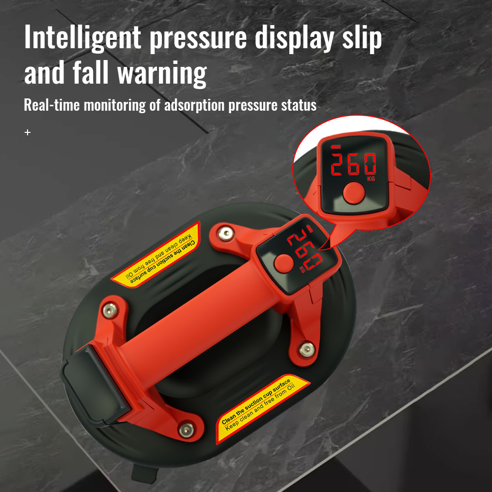 Intelligent Display 260KG Load - Vacuum Suction Cup Lifter 评论和价格