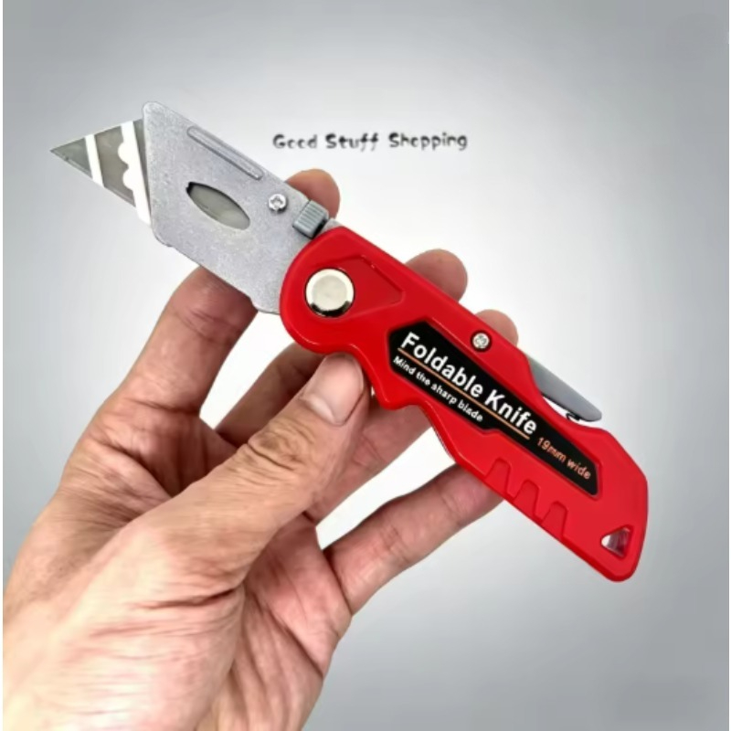 Foldable Utility Knife, Replac - Heavy Equipment Blade 评论和价格