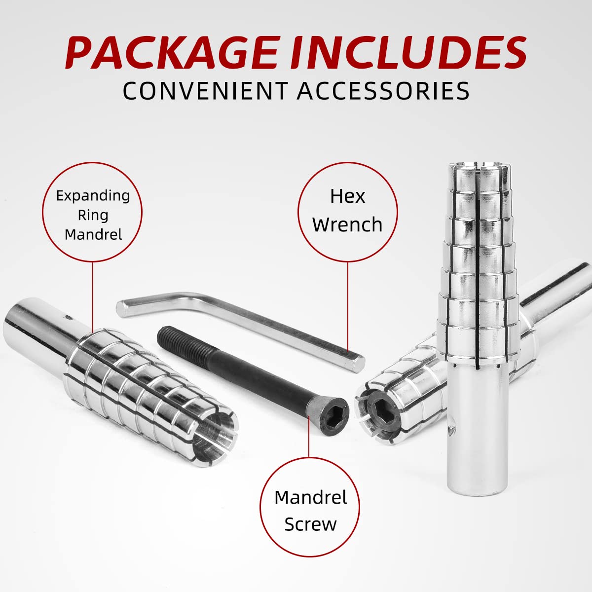 Expanding Stainless Steel Ring - Heavy Equipment Key Ring 评论和价格