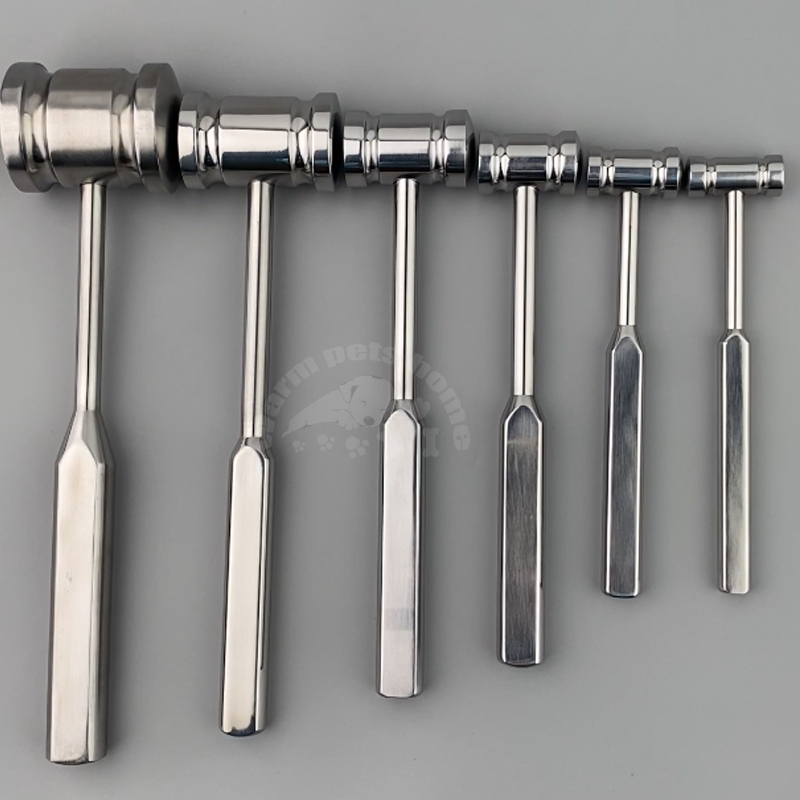 Double-headed Bone Hammer Dent - Heavy Equipment Cat 评论和价格