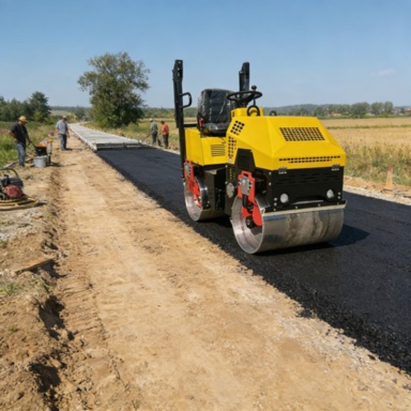 Single Drum Road Roller Vibrat - Heavy Equipment Rollers 评论和价格
