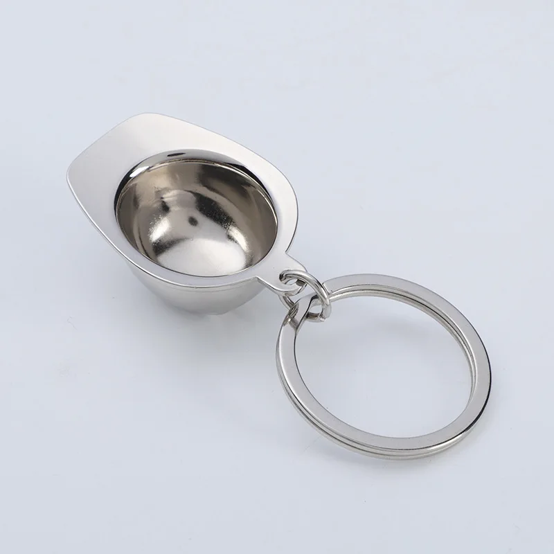 3D safety helmet keychain key  - Heavy Equipment Key Ring 评论和价格