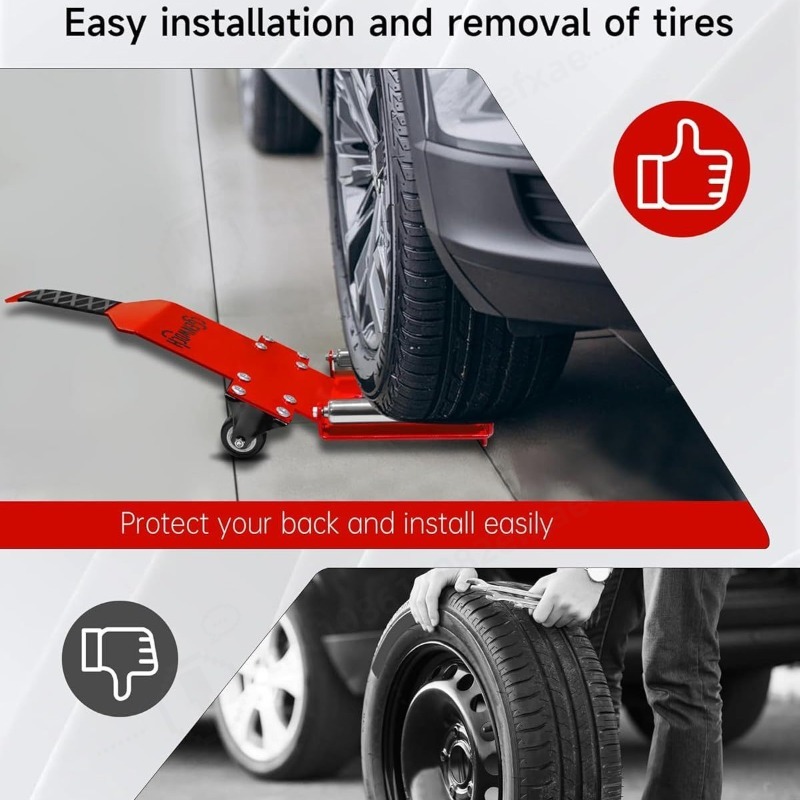 Portable Heavy Duty Tire Jack  - Heavy Equipment Rollers 评论和价格