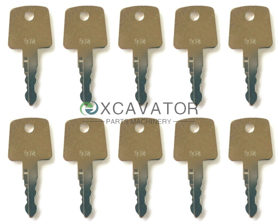 10pc Sakai Roller Ignition Key - Heavy Equipment Rollers 评论和价格