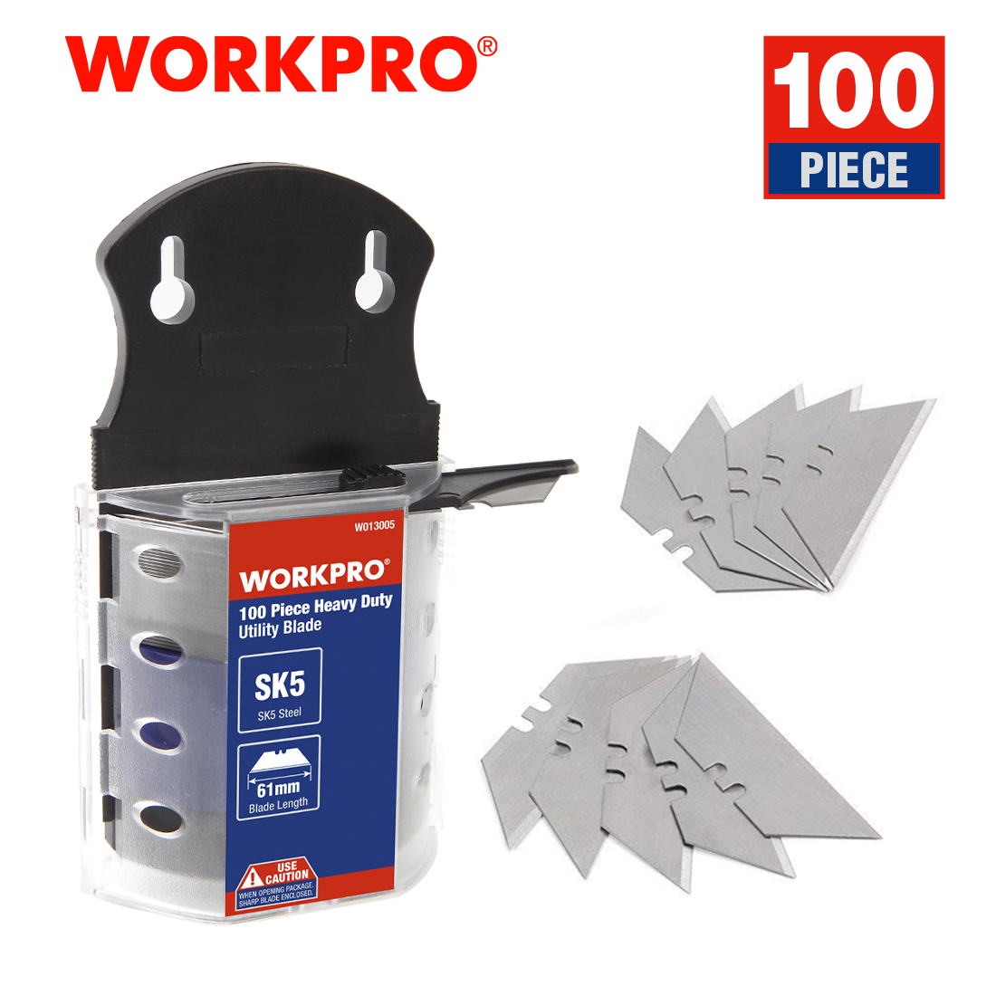 WORKPRO-SK5 Utility Knife Blad - Heavy Equipment Blade 评论和价格