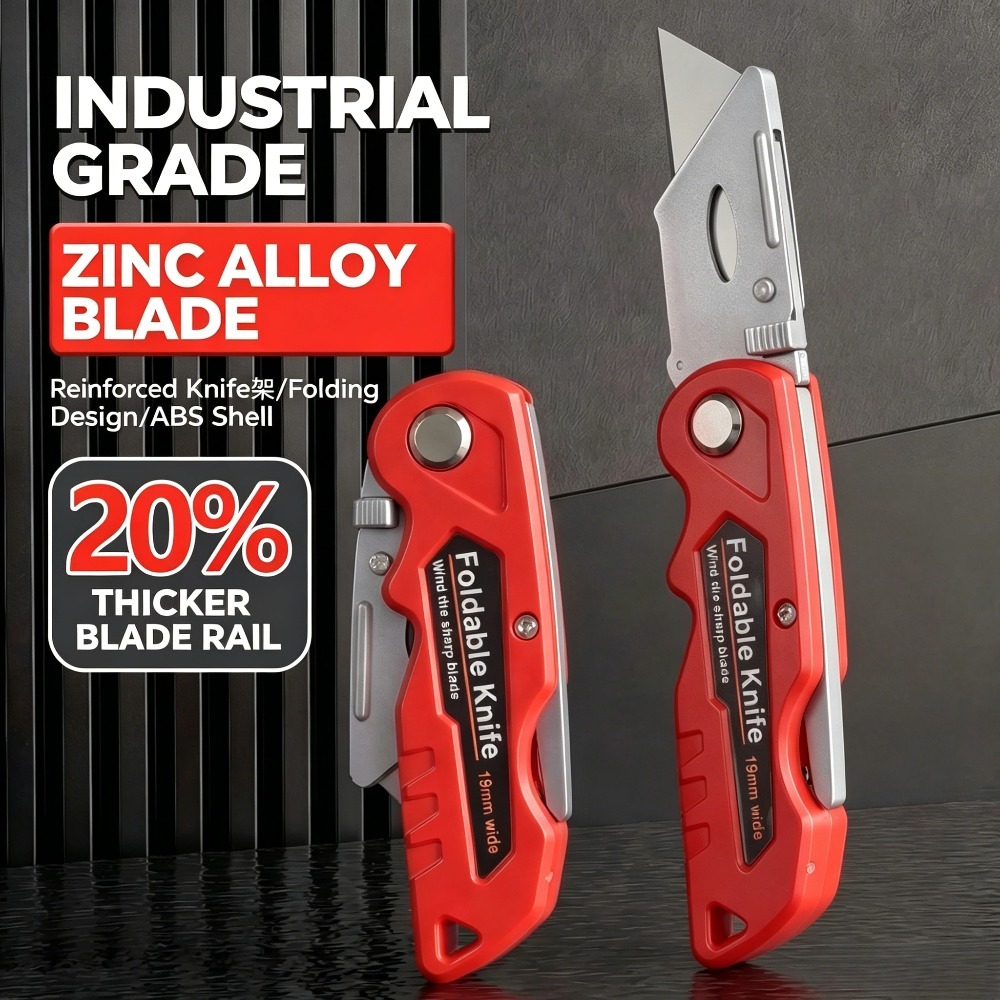 Foldable Utility Knife Replace - Heavy Equipment Blade 评论和价格
