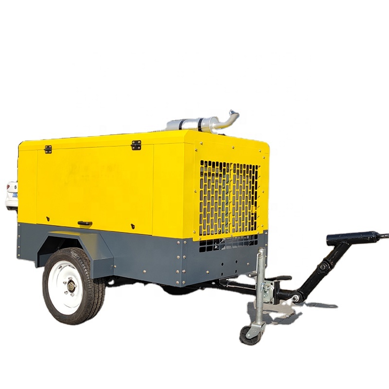 Portable Screw Air Compressor  - Heavy Equipment In Mining 评论和价格
