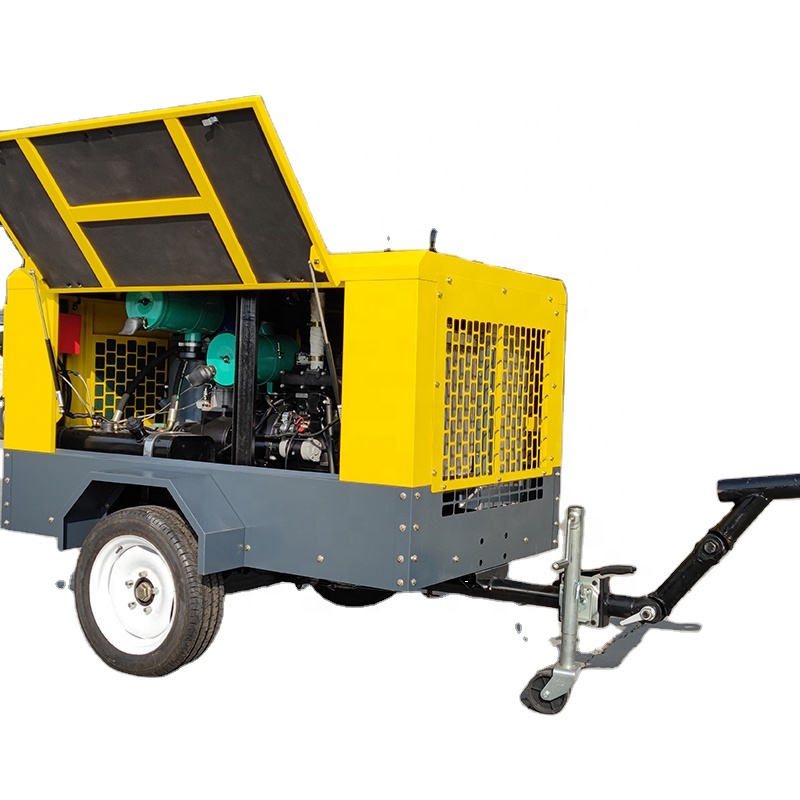 Portable Screw Air Compressor  - Heavy Equipment In Mining 评论和价格