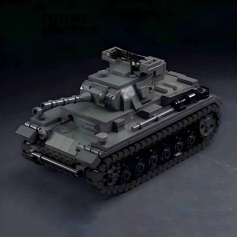 MOC WW2 F-type Heavy Tank War  - Heavy Equipment Battery 评论和价格