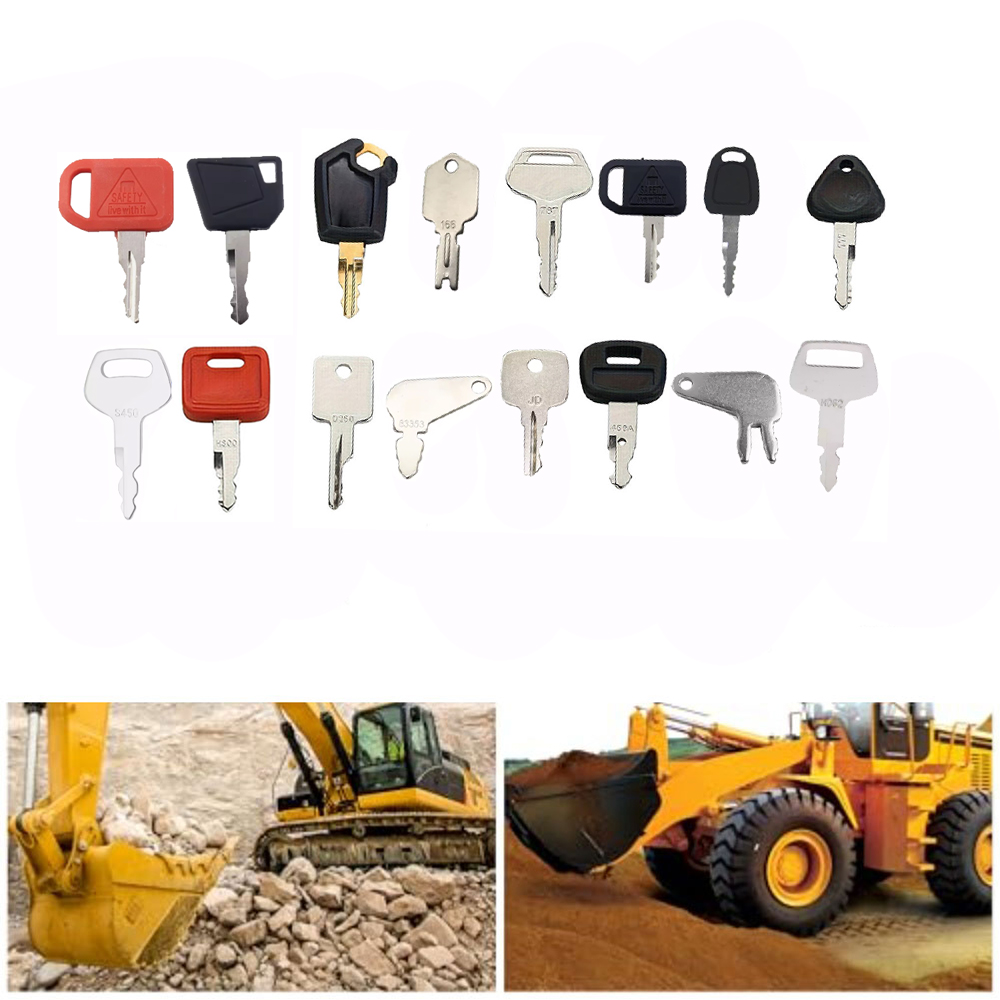 16PCS Heavy Equipment Key Set  - Heavy Equipment Cat 评论和价格