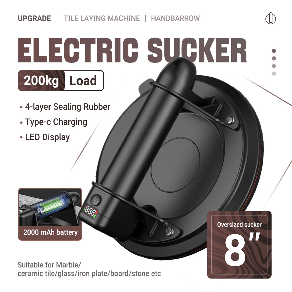 Electric Vacuum Suction Cup 8  - Vacuum Suction Cup Lifter 评论和价格