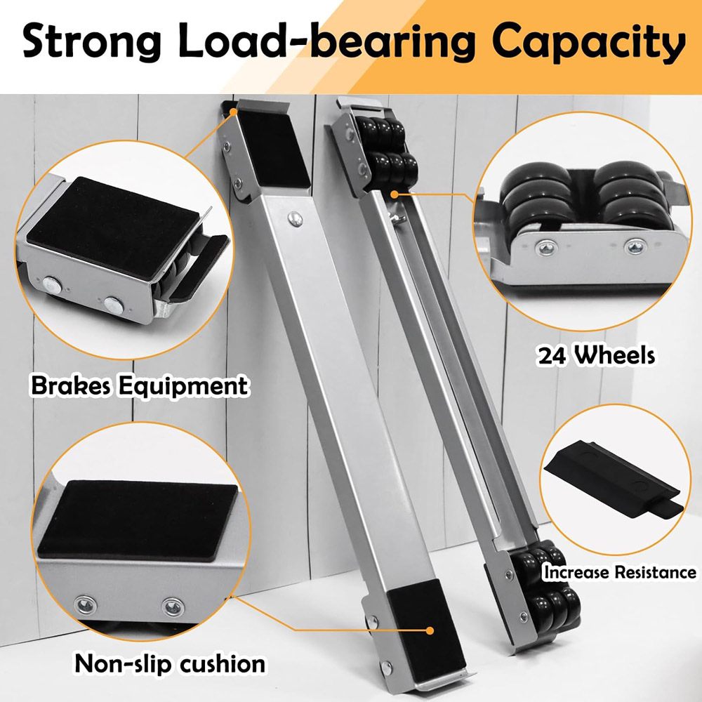Extendable Furniture Appliance - Heavy Equipment Rollers 评论和价格