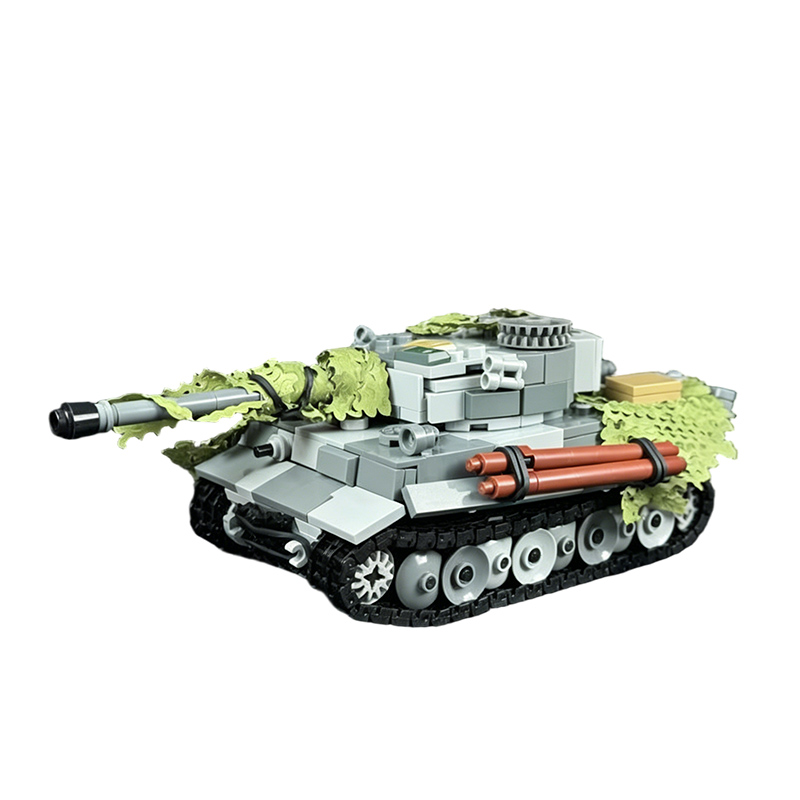 Tiger 237 Heavy Tank Model MOC - Heavy Equipment Battery 评论和价格