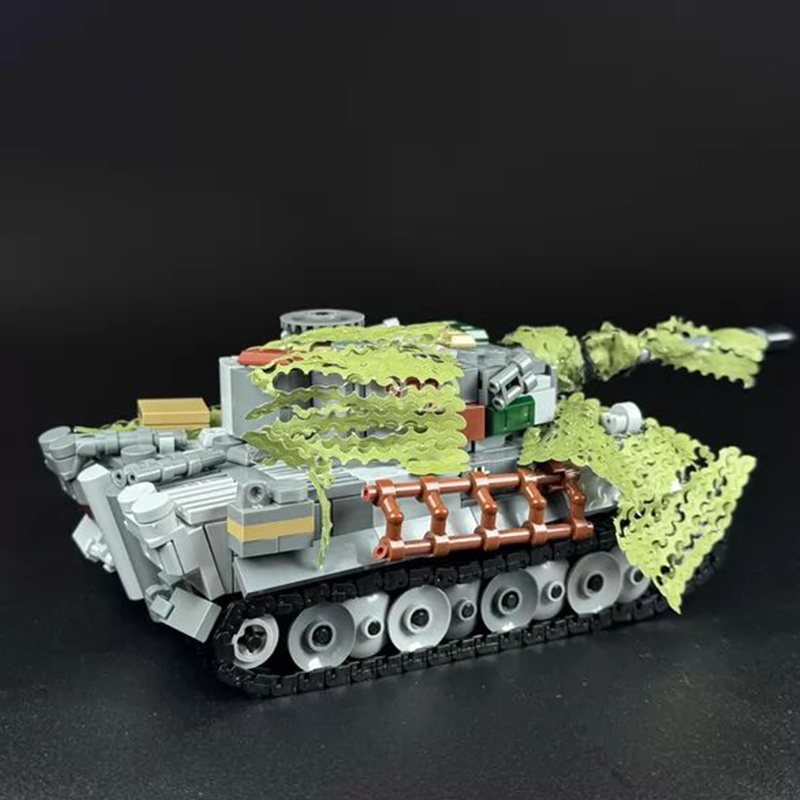Tiger 237 Heavy Tank Model MOC - Heavy Equipment Battery 评论和价格