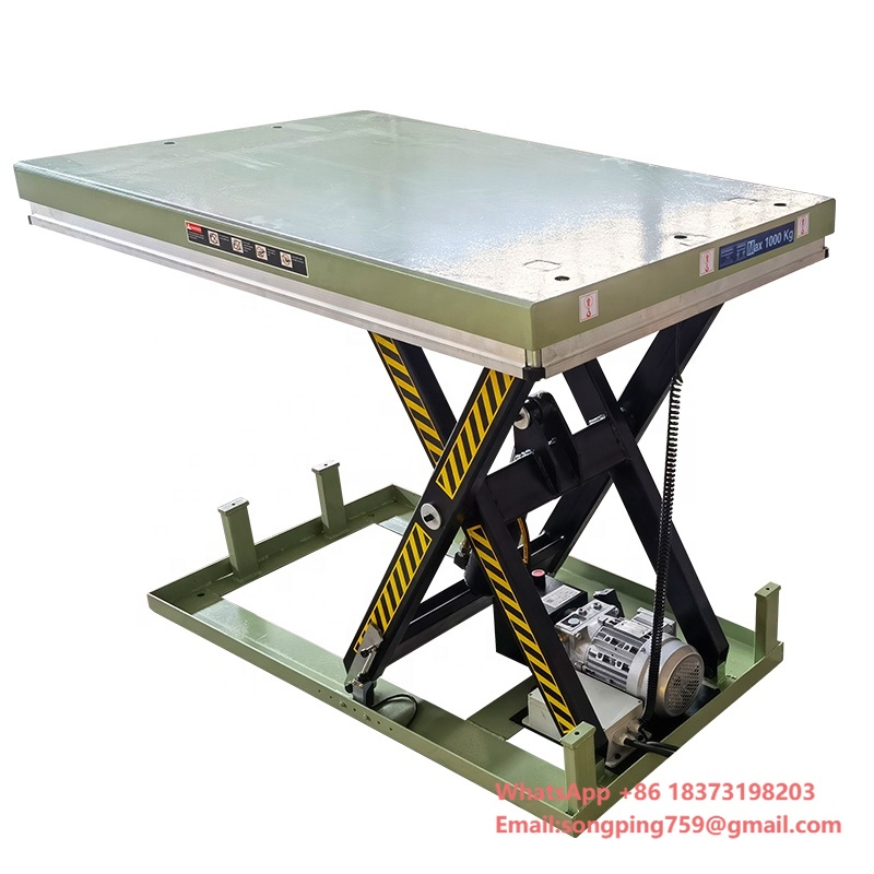 1T Electric Lifting Table Hydr - Scissor Lift Table Hydraulic 评论和价格