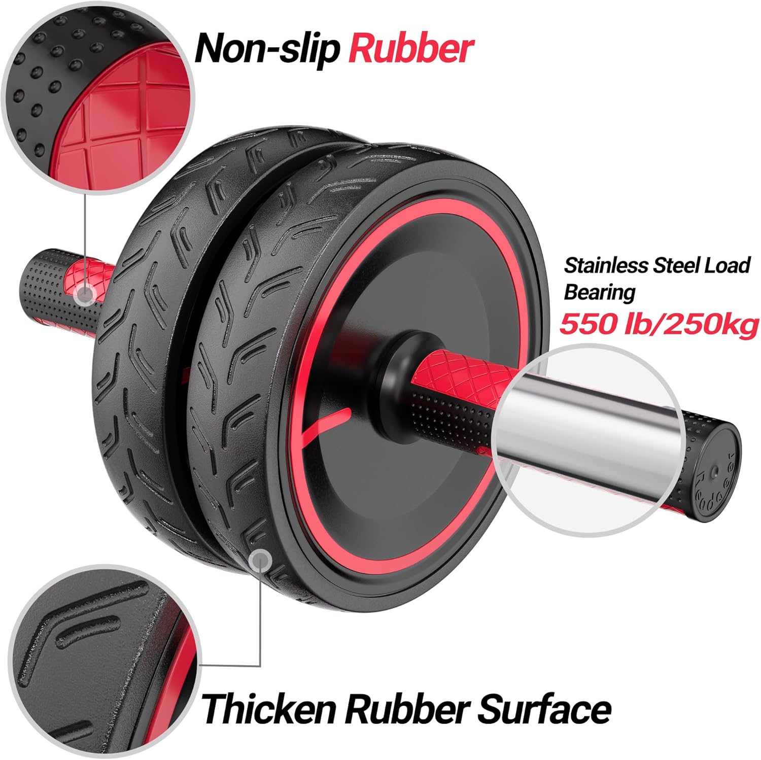 READAEER Ab Roller Wheel, Heav - Heavy Equipment Rollers 评论和价格